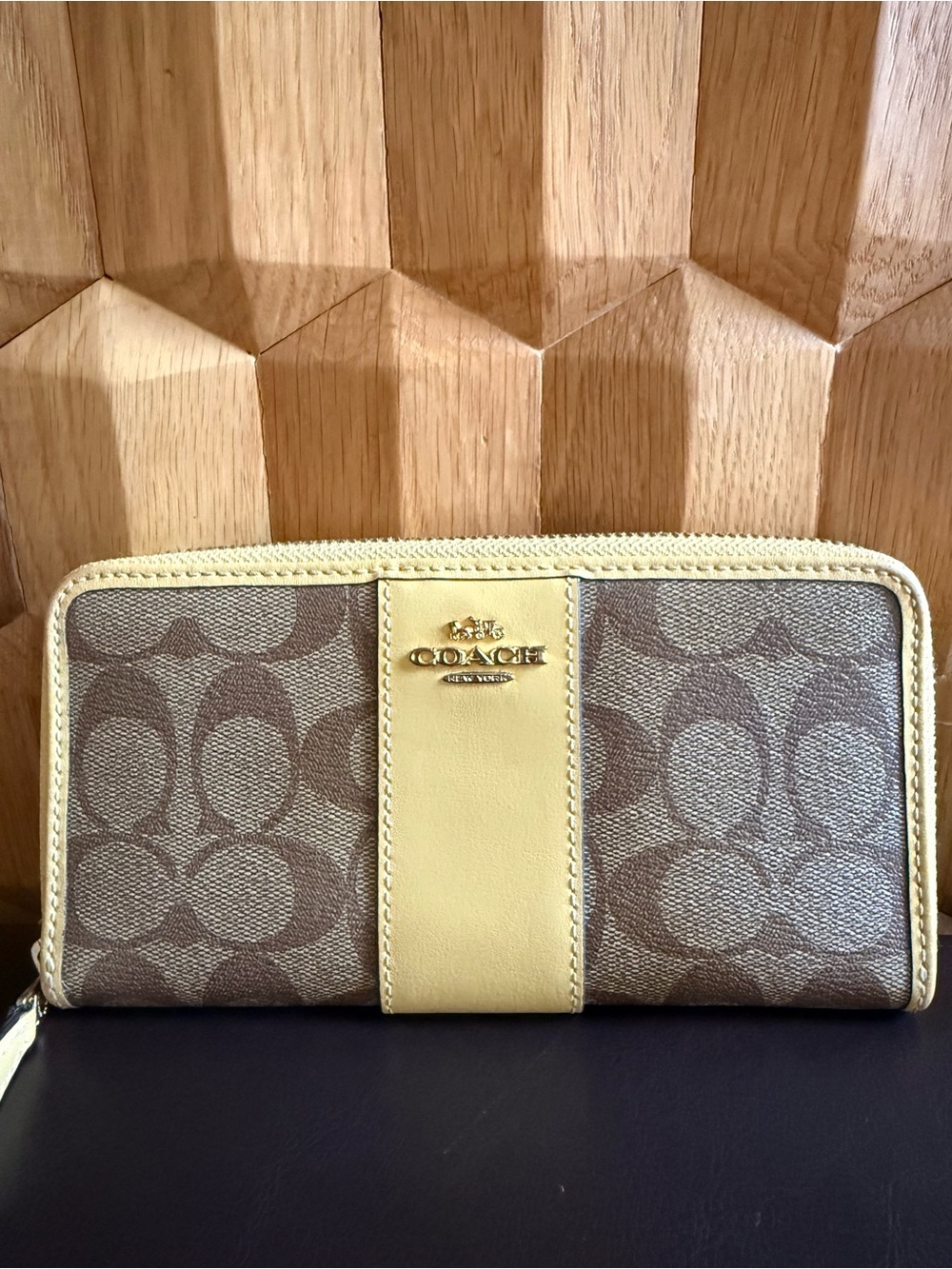 Coach Zip-Around Long Wallet